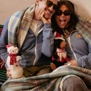 LIMITED EDITION - Elvira Blue Fleece Full Zip Hoodie