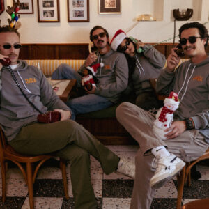 LIMITED EDITION - Elvira Blue Storm Fleece Pullover Hoodie